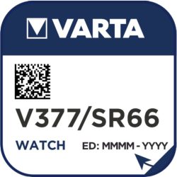 Varta V377, SR66 Ezüst-Oxid óraelem 1 db-os