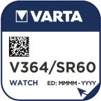 Varta V364, SR60 Ezüst-Oxid óraelem 1 db-os