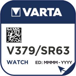 Varta V379 SR63 Ezüst-Oxid óraelem 1 db-os