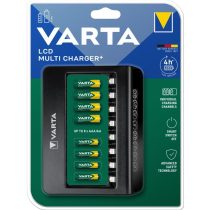   Varta LCD Multi intelligens akkutöltő 1-8 db AA és AAA akkukhoz (üres)