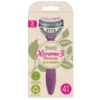 Wilkinson Xtreme 3 Beauty ECO Green női borotva 4 db-os