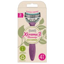 Wilkinson Xtreme 3 Beauty ECO Green női borotva 4 db-os