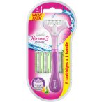 Wilkinson Xtreme3 Beauty Hybrid női borotva + 5 betét