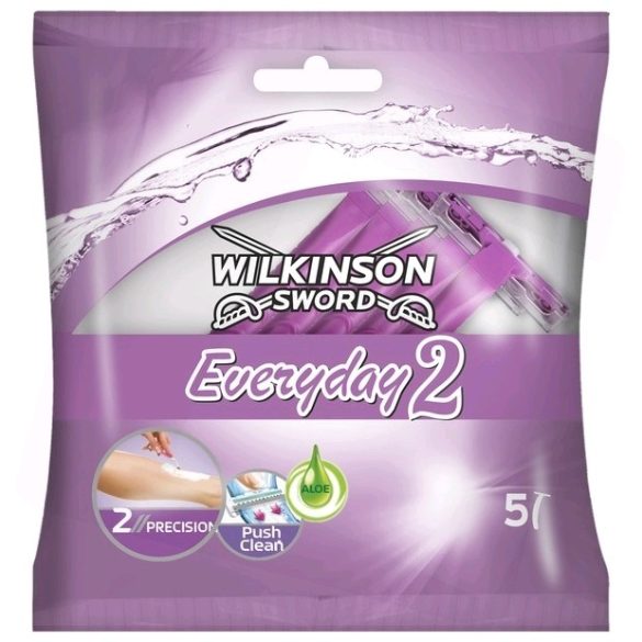 Wilkinson Everyday 2 női eldobható borotva 5 darabos