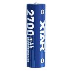 XTAR 14500 2700mAh, AA 1,5V-os védett Li-ion akku