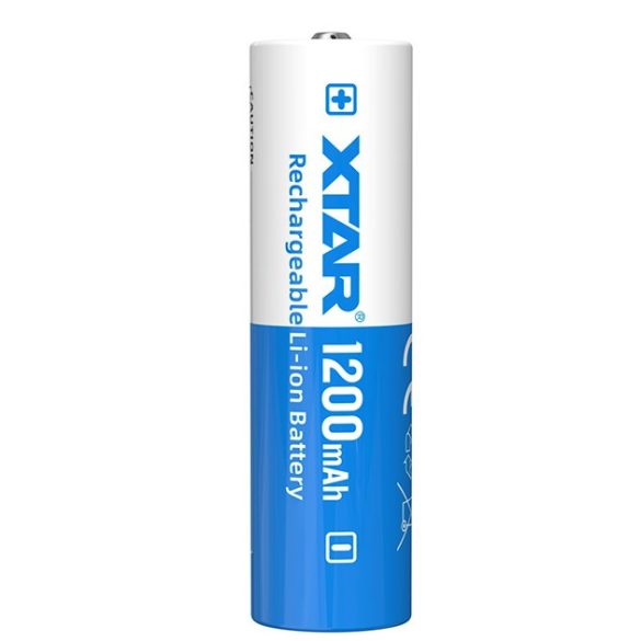 XTAR 14500 1200mAh 3,6V-os védett Li-ion akku