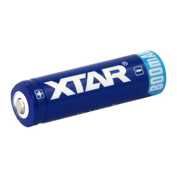 XTAR 14500 800mAh 3,6V-os védett Li-ion akku