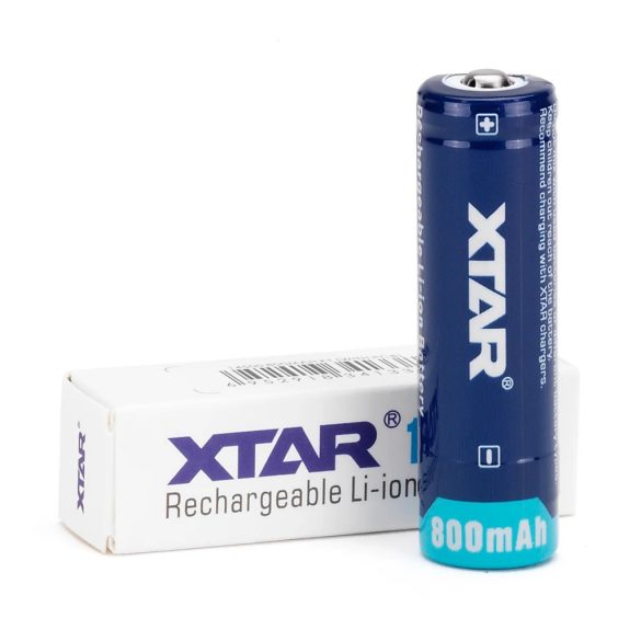XTAR 14500 800mAh 3,6V-os védett Li-ion akku