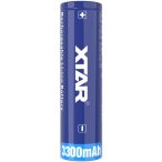 Xtar 18650 3300 mAh 3,7V Li-ion védett akkumulátor