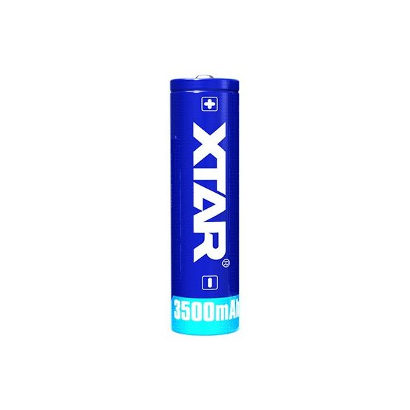 Xtar 18650 3500 mAh 3,7V Li-ion védett akkumulátor