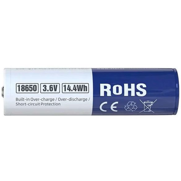 Xtar 18650 4000 mAh 3,6V Li-ion védett akku, 10A