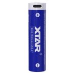   Xtar 18650 3500 mAh 3,6V Li-ion védett akku, USB-C töltéssel
