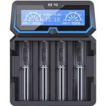   Xtar X4 Li-Ion és Ni-MH Intelligens akkumulátor töltő 4db akkuhoz