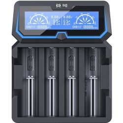   Xtar X4 Li-Ion és Ni-MH Intelligens akkumulátor töltő 4db akkuhoz