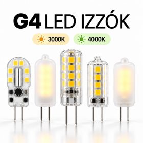 G4 LED izzók